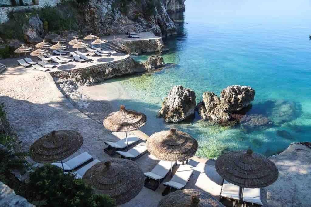 Beach Home Vlora Bagian luar foto